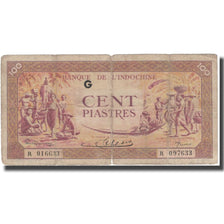 Banknote, FRENCH INDO-CHINA, 100 Piastres, Undated (1942-45), KM:66, F(12-15)