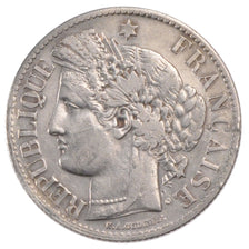 Coin, France, Cérès, 2 Francs, 1871, Paris, EF(40-45), Silver, Gadoury:530