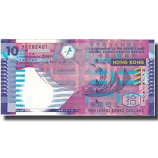 Banknote, Hong Kong, 10 Dollars, 2007, 2007-04-01, KM:401a, AU(50-53)