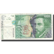 Banknote, Spain, 1000 Pesetas, 1992, 1992-10-12, KM:163, EF(40-45)