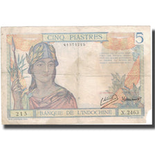 Geldschein, FRENCH INDO-CHINA, 5 Piastres, Undated (1949), KM:55d, SS