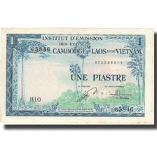Banknote, FRENCH INDO-CHINA, 1 Piastre = 1 Dong, Undated (1954), KM:105