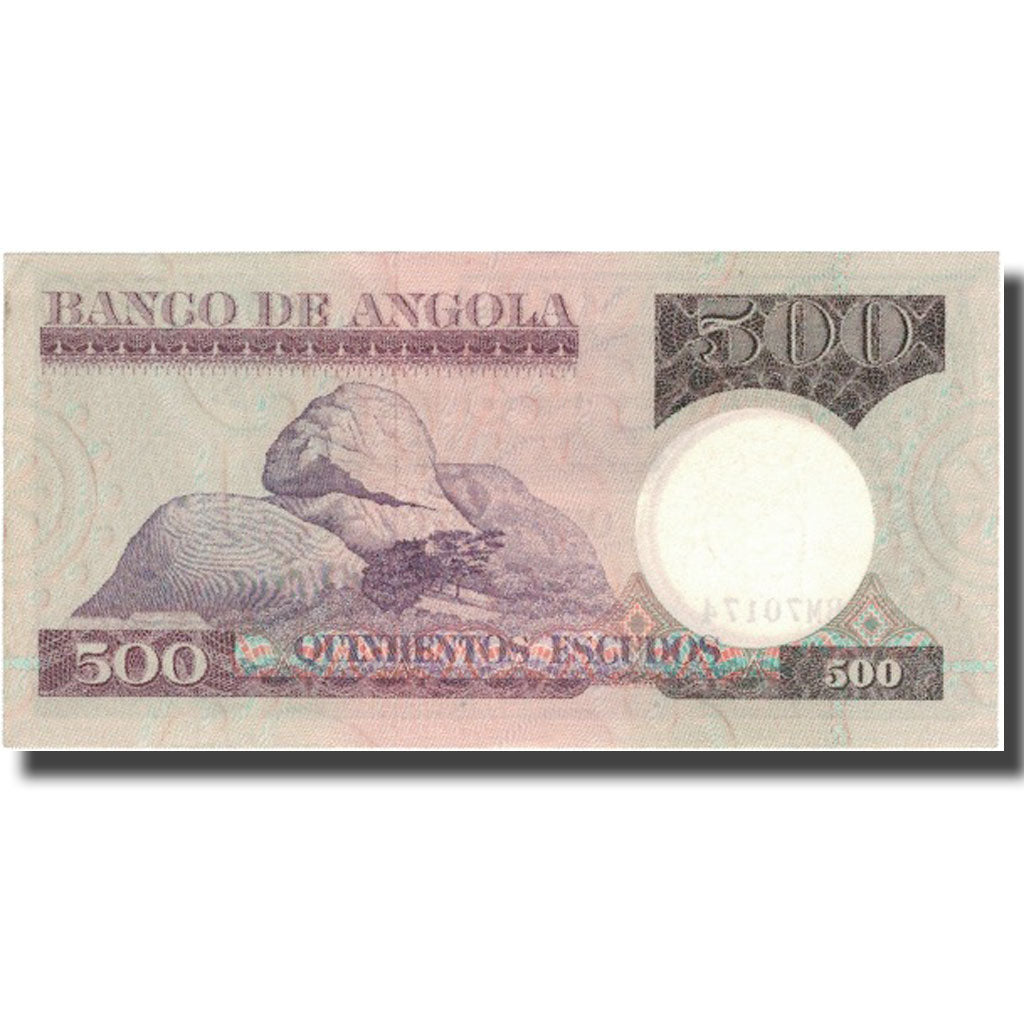 Billet, Angola, 500 Escudos, 1973, 1973-06-10, KM:107, SPL