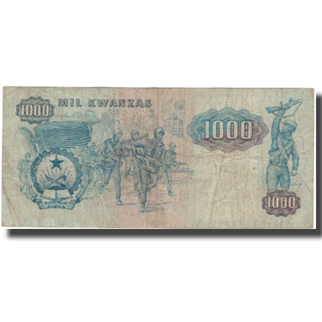 Geldschein, Angola, 1000 Kwanzas, 1984, 1984-01-07, KM:121a, S+
