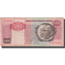 Billet, Angola, 500 Kwanzas, 1984, 1984-01-07, KM:120A, TB+