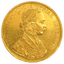Autriche, François Joseph, 4 Ducats
