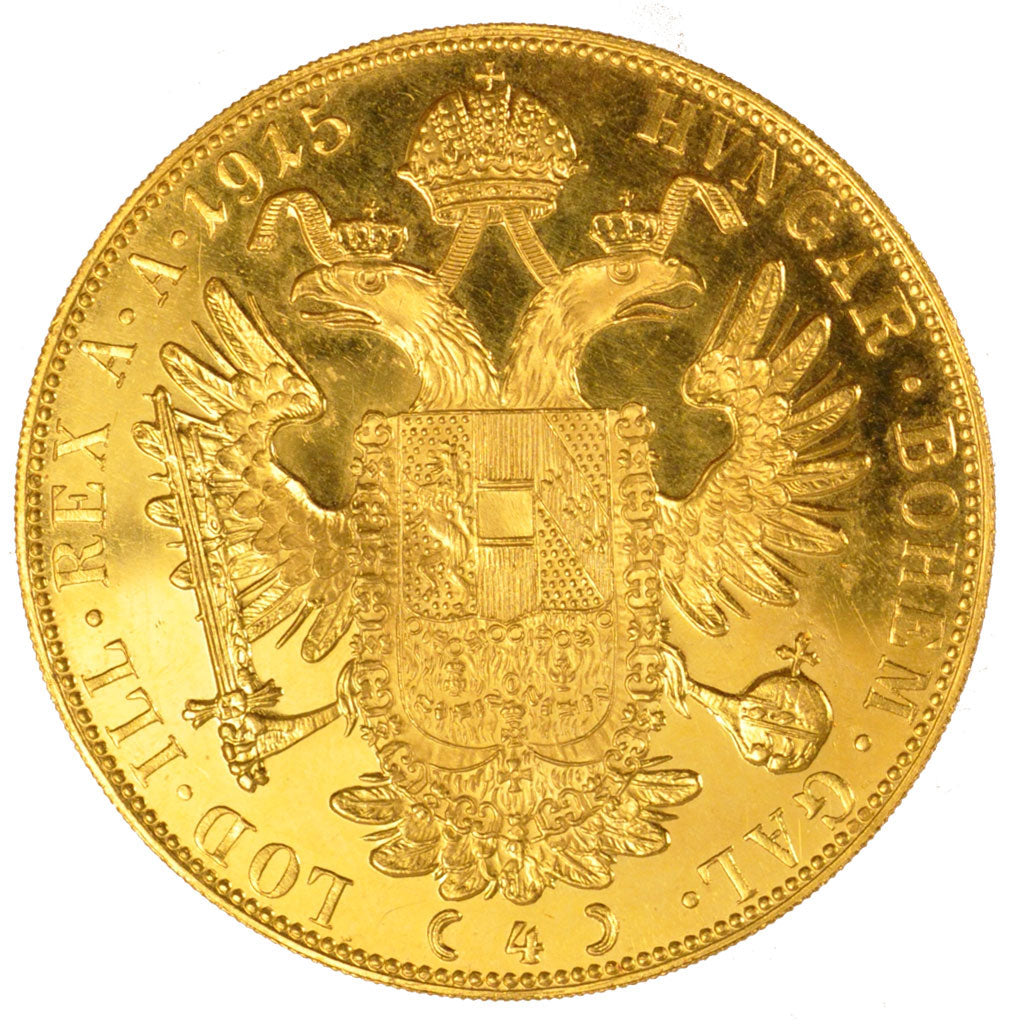 Autriche, François Joseph, 4 Ducats