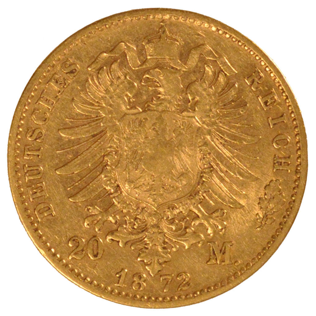 Allemagne, Bavière, Louis II, 20 Mark