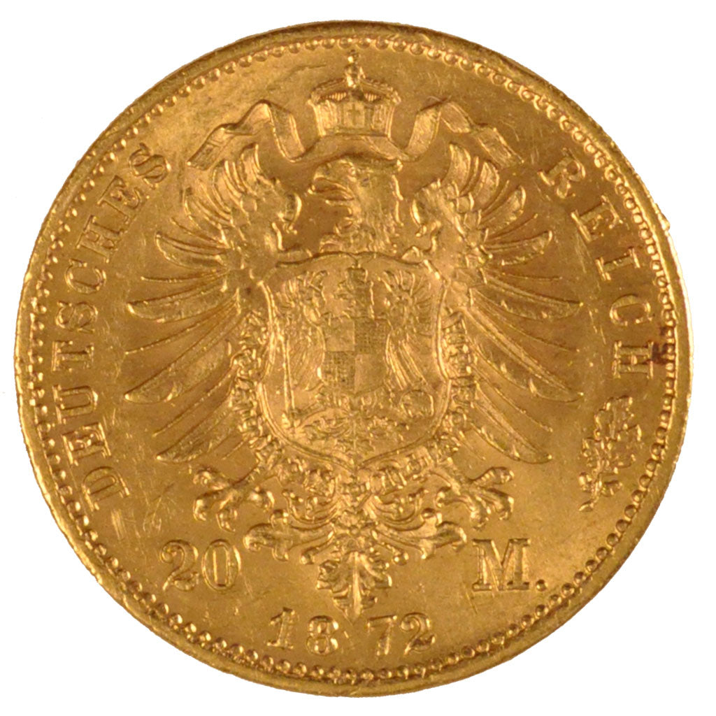 Allemagne, Bavière, Louis II, 20 Mark