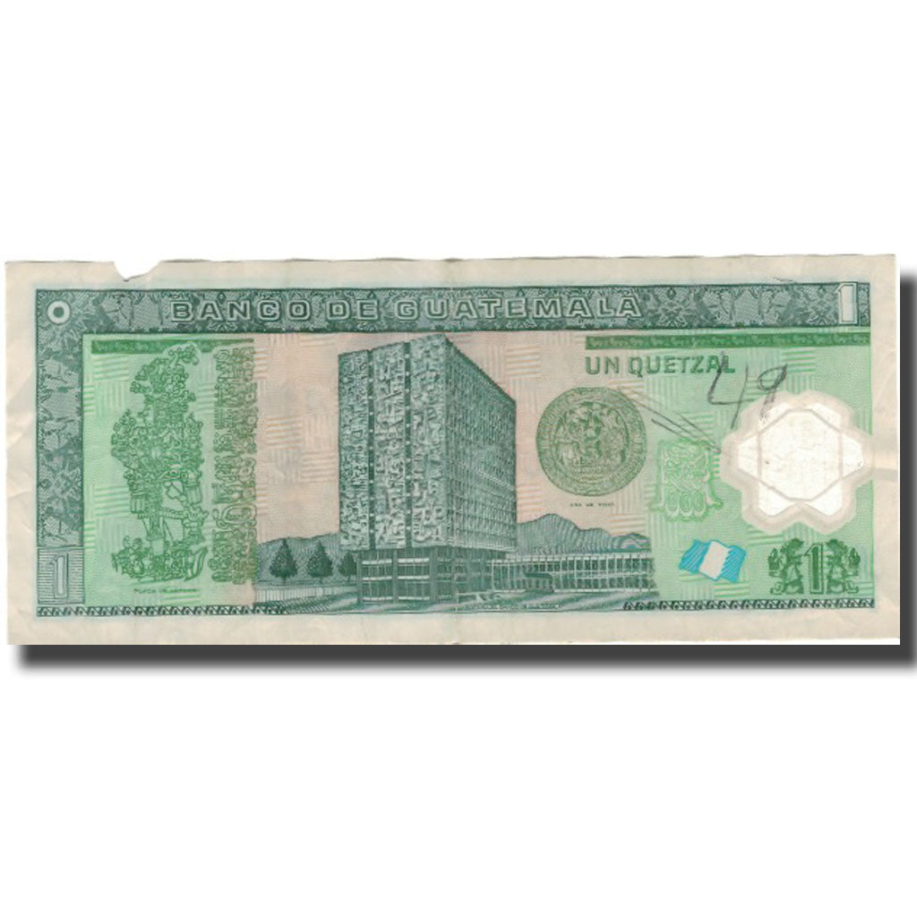 Billete, 1 Quetzal, 2011, Guatemala, 2011-11-23, RC+