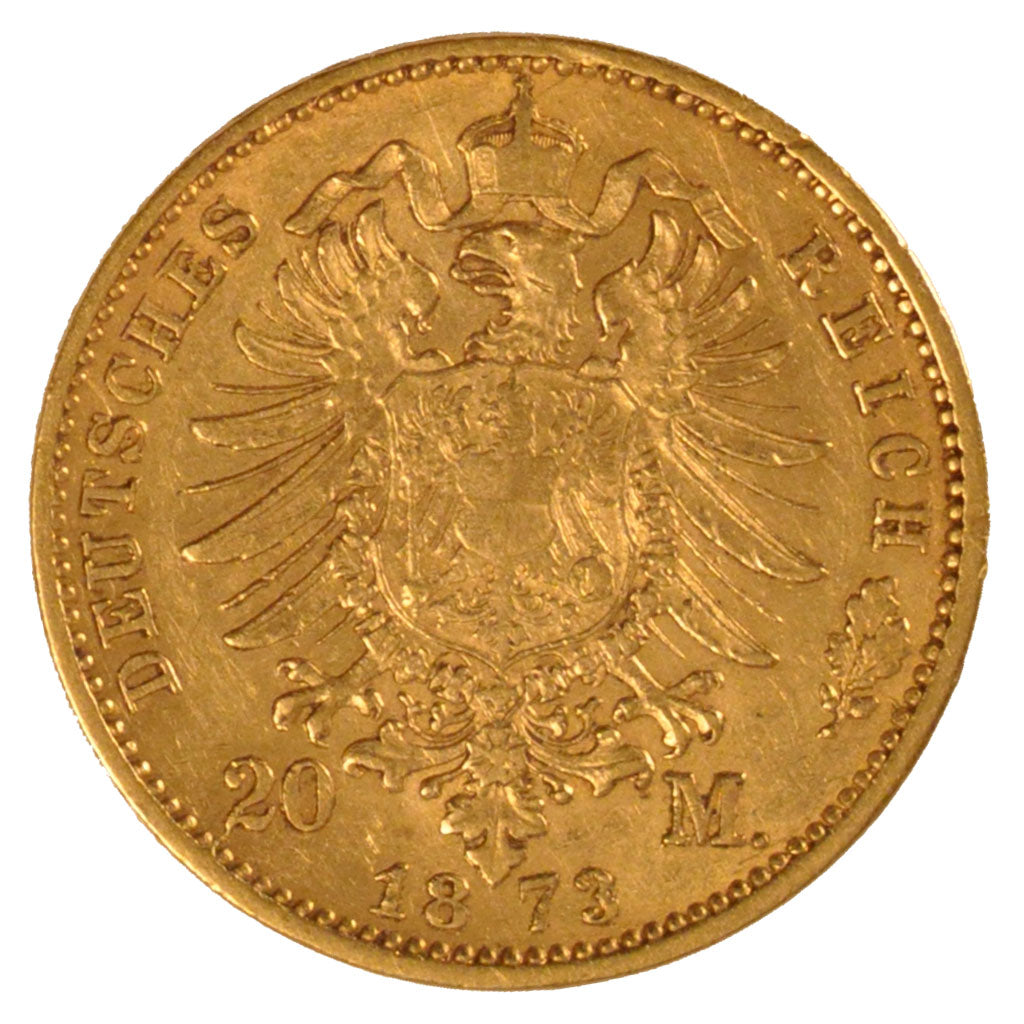 Allemagne, Hesse-Darmstadt, Ludwig III, 20 Mark