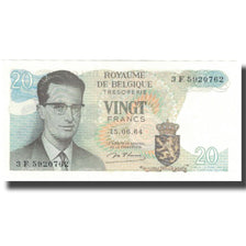 Banknote, Belgium, 20 Francs, 1964, 1964-06-15, KM:138, UNC(60-62)