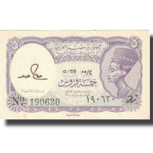 Banconote, Egitto, 5 Piastres, Undated (1940), KM:182c, BB