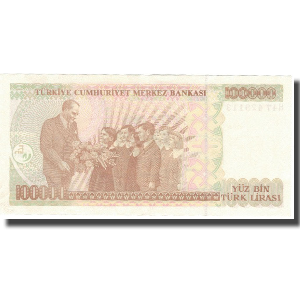 Banconote, Turchia, 100,000 Lira, 1970, 1970, KM:205, SPL-