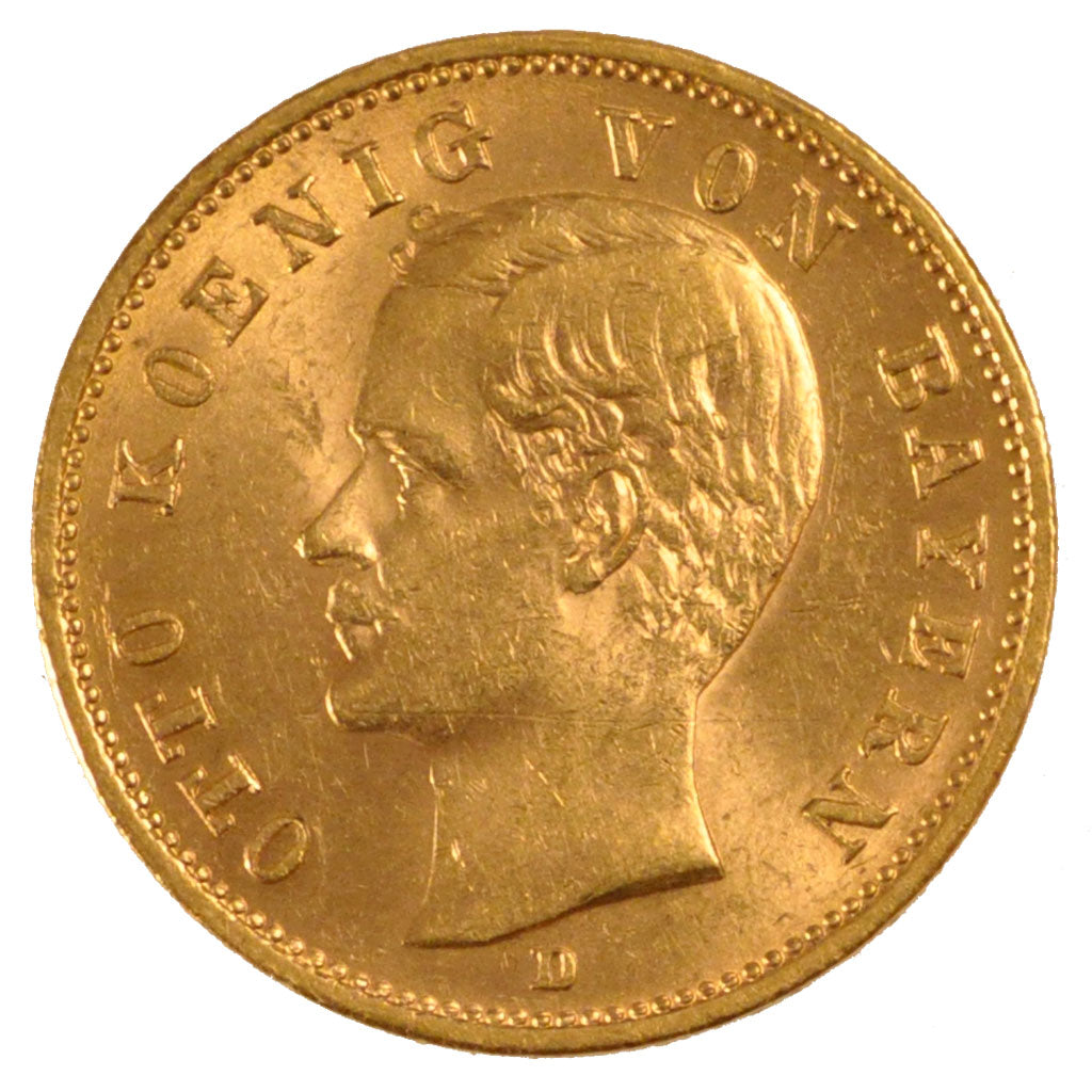 Germany, 20 Mark, 1905, Munich, KM #513, AU(55-58), Gold, 7.96