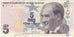 Banconote, Turchia, 5 Lira, Undated (2009), KM:222, BB