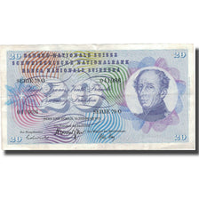 Banconote, Svizzera, 20 Franken, 1971, 1971-02-10, KM:46s, BB