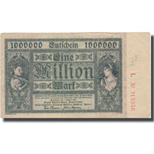 Banknote, Germany, Chamber of Commerce, Hamborn, 1 Million Mark, personnage
