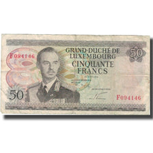 Banknote, Luxembourg, 50 Francs, 1972, 1972-08-25, KM:55b, VF(20-25)