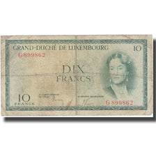 Banknote, Luxembourg, 10 Francs, Undated (1954), KM:48a, VF(20-25)