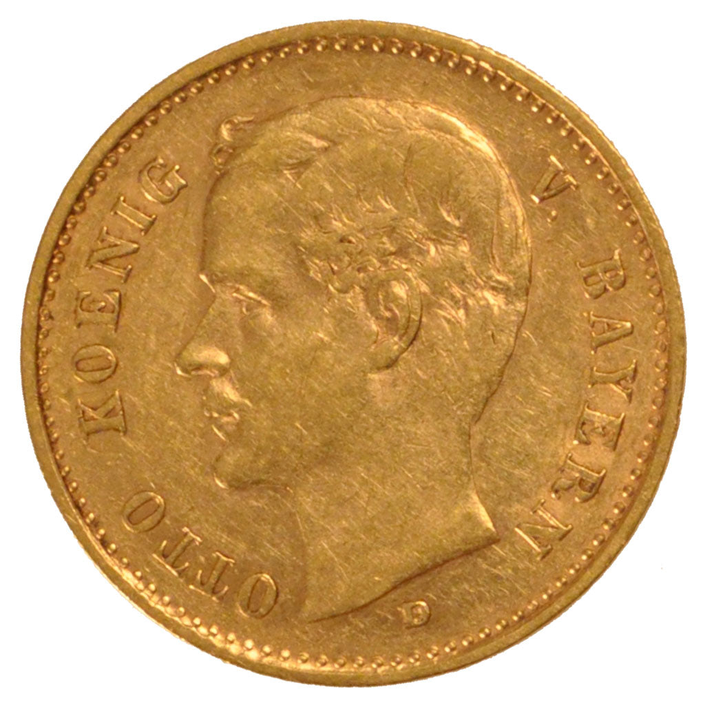 Germany, 10 Mark, 1905, Munich, KM #514, EF(40-45), Gold, 3.98