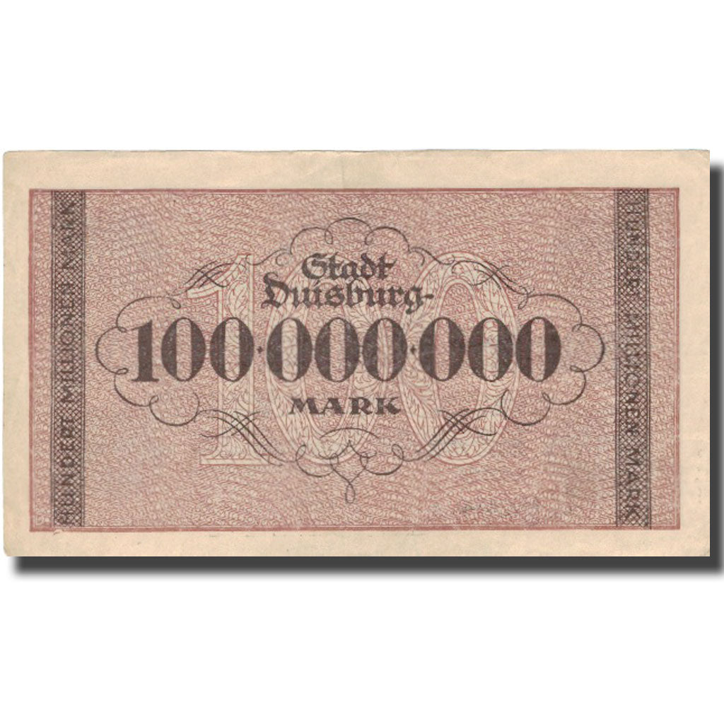 Banknote, Germany, 100 Millions Mark, N.D, 1923, 1923, AU(50-53)