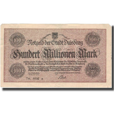 Banknote, Germany, 100 Millions Mark, N.D, 1923, 1923, AU(50-53)