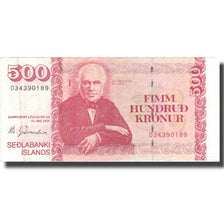 Banknote, Iceland, 500 Kronur, 2001, 2001-05-22, KM:58b, EF(40-45)