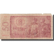 Banknote, Czechoslovakia, 50 Korun, 1964, 1964, KM:90b, VG(8-10)