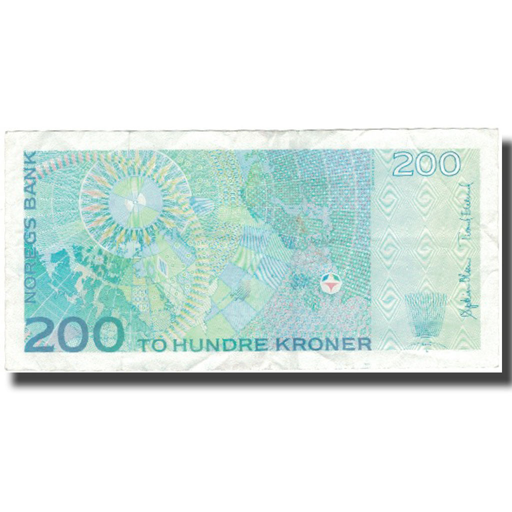 Banknote, Norway, 200 Kroner, 2013, 2013, KM:50f, VF(30-35)