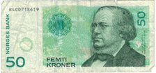 Biljet, Noorwegen, 50 Kroner, 2011, 2011, KM:46d, TB