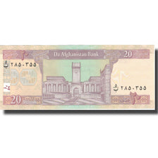 Banconote, Afghanistan, 20 Afghanis, 2004, 2004, KM:68b, SPL-