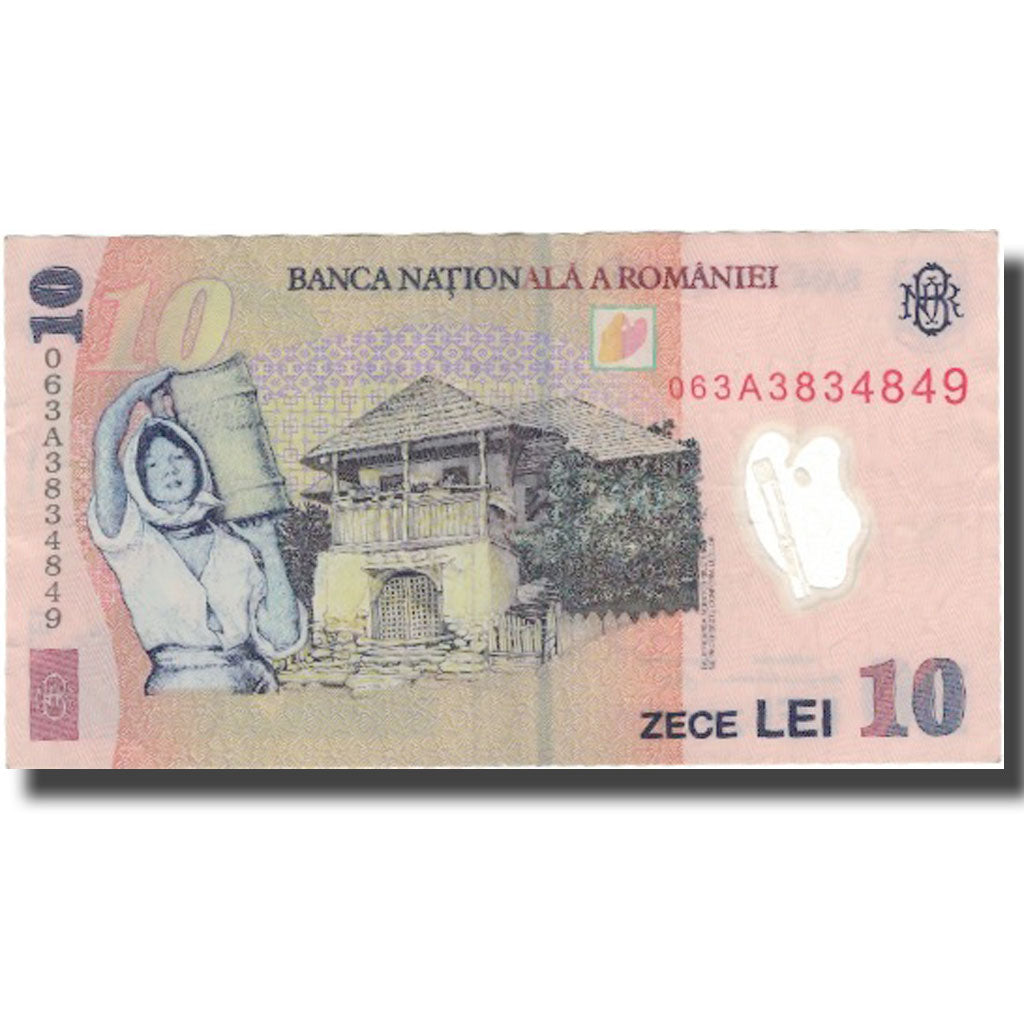 Banknote, Romania, 10 Lei, 2006, 2006, KM:119b, EF(40-45)