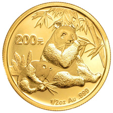 Cina, 200 Yuan, 2007, SPL, Oro