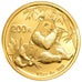 Cina, 200 Yuan, 2007, SPL, Oro
