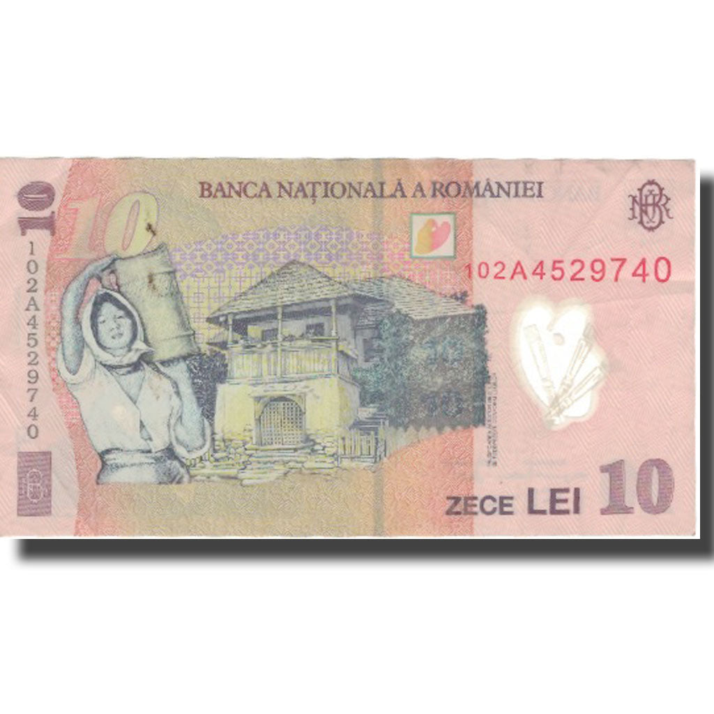 Billete, 10 Lei, 2010, Rumanía, 2010, KM:119f, MBC