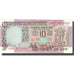 Geldschein, India, 10 Rupees, KM:81g, VZ