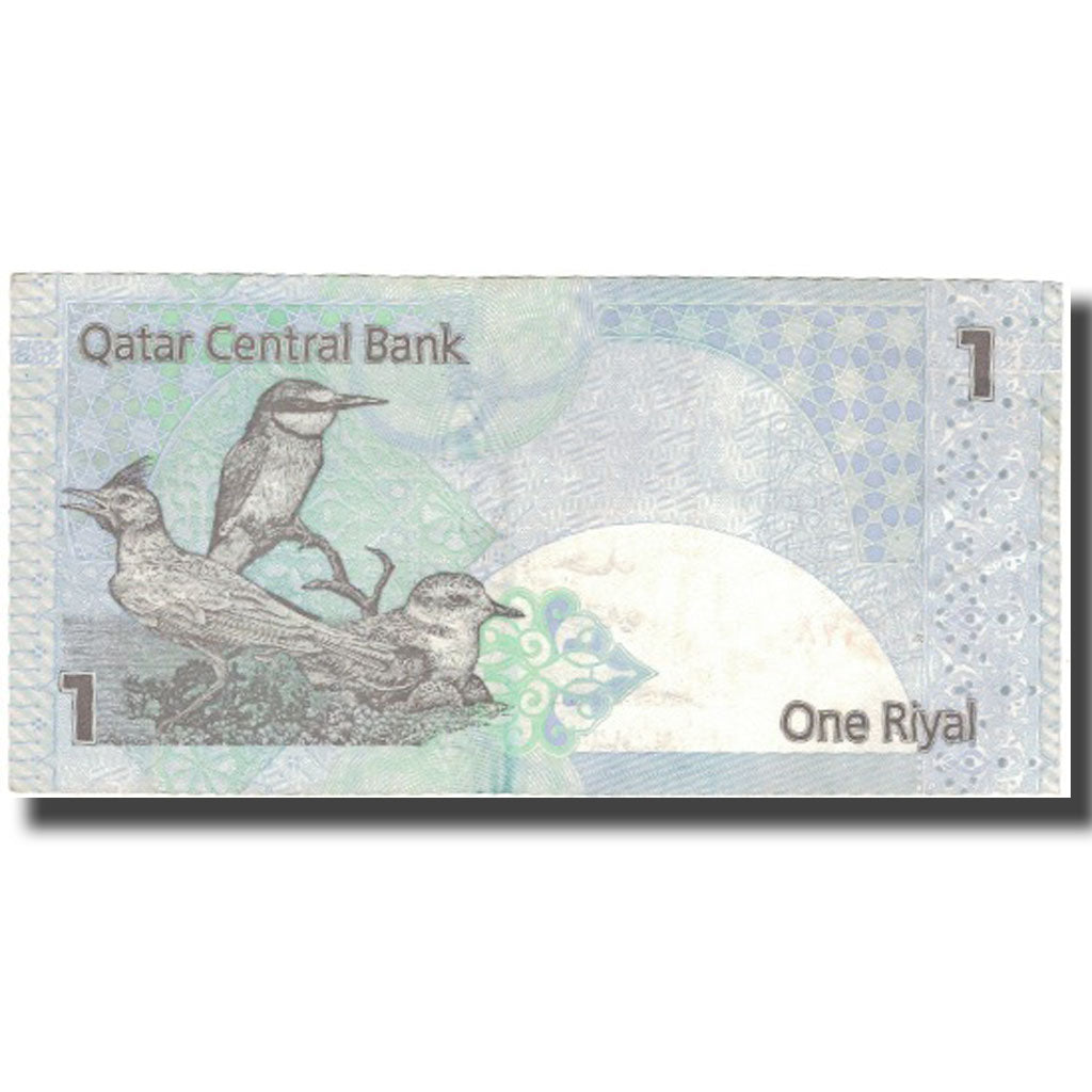 Banconote, Quatar, 1 Riyal, Undated(2008), KM:20, BB