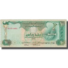 Banknot, Zjednoczone Emiraty Arabskie, 10 Dirhams, 2001, 2001, KM:20a, EF(40-45)