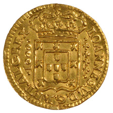 PORTUGAL, 1000 Reis, Quartinho, 1200 Reis, 1745, Lisbon, KM #182, EF(40-45),...