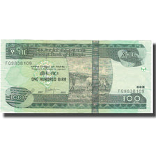Banknote, Ethiopia, 100 Birr, 2015, 2015, AU(55-58)