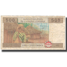 Banknote, Central African States, 500 Francs, 2002, 2002, KM:306M, F(12-15)