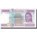Banknote, Central African States, 10,000 Francs, 1994, 1994, KM:210U, EF(40-45)