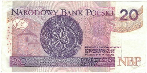 Banknote, Poland, 20 Zlotych, 2016, 2016, EF(40-45)