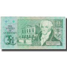Billete, 1 Pound, UNDATED 1991, Guernsey, KM:52c, BC+