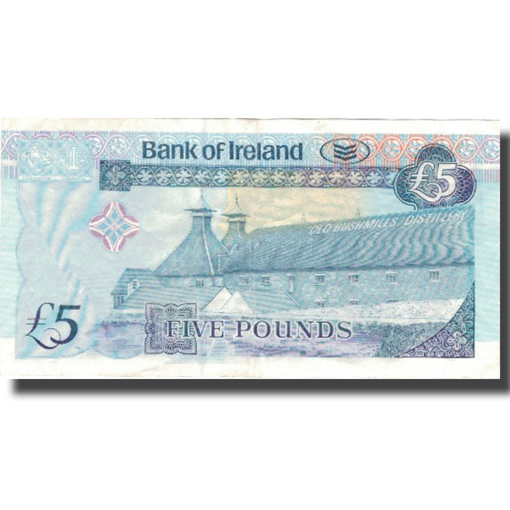 Banconote, Irlanda, 5 Pounds, 2013, 2013, BB