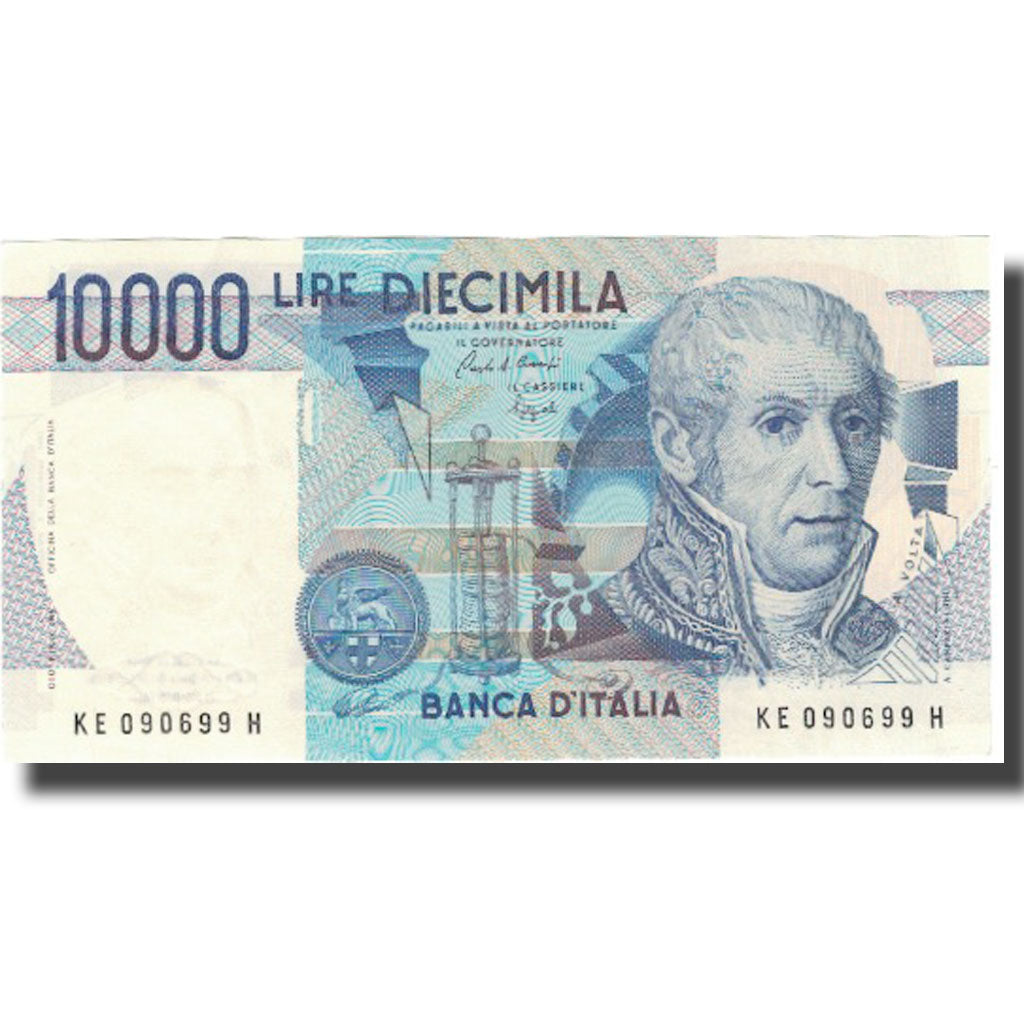 Banknote, Italy, 10,000 Lire, UNDATED (1984), KM:112b, UNC(60-62)