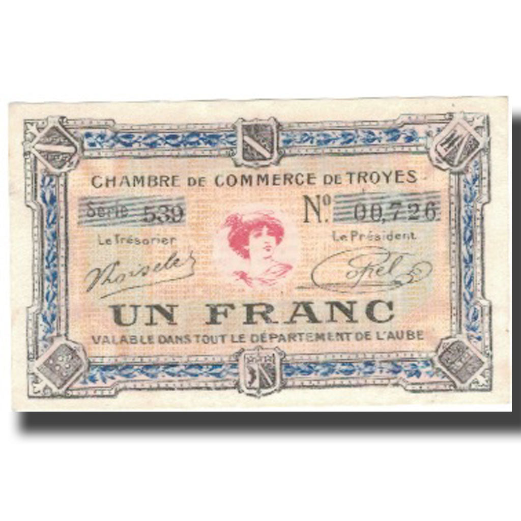 Frankreich, Troyes, 1 Franc, VZ