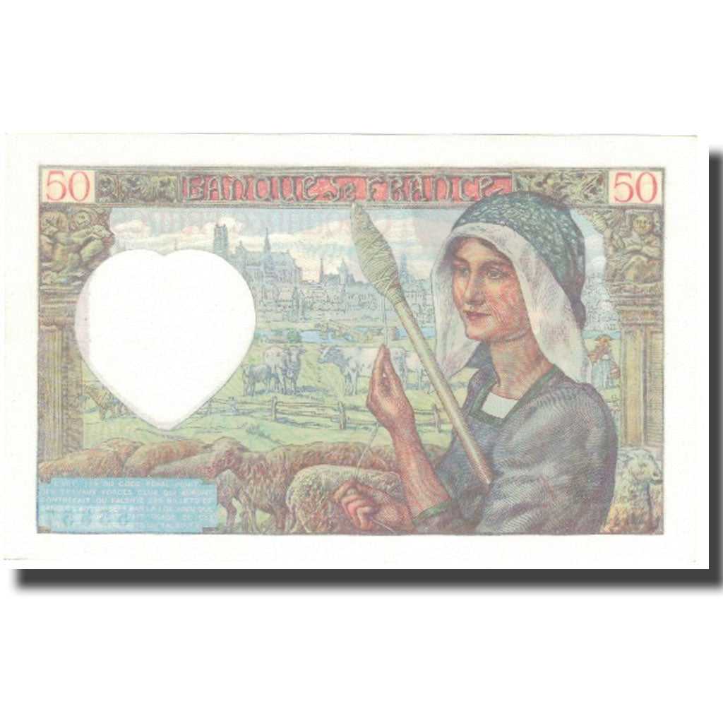 France, 50 Francs, 50 F 1940-1942 ''Jacques Coeur'', 1942, 1942-05-15, SPL+