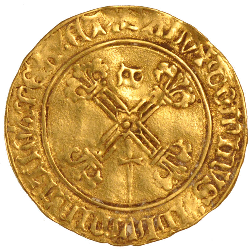 FRANCE, Ecu d'or, EF(40-45), Gold, Boudeau #537, 3.32